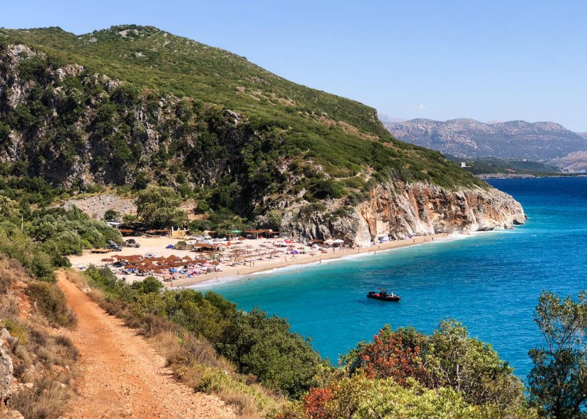 Gjipe Beach, Albania